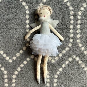 Mon Ami - Charming Angel Doll with White and Silver Outfit